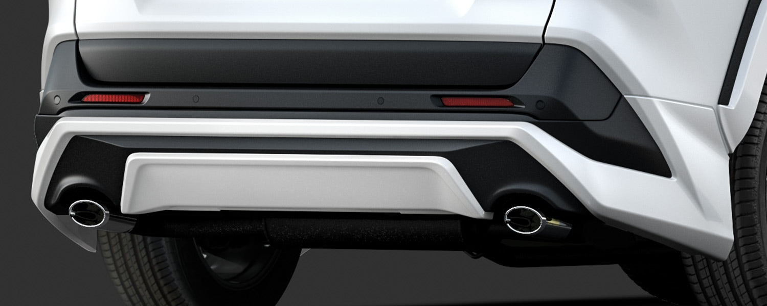 TRD REAR BUMPER SPOILER WHITE PEARL 070 For RAV4 MXAA52 54 AXAH52 54 MS343-42001-A1
