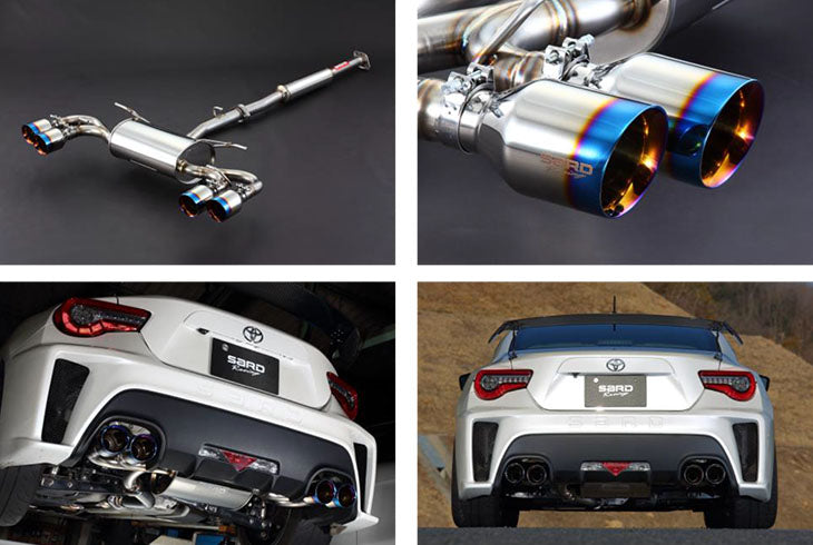 SARD SU-Z MUFFLER For TOYOTA 86 6MT AT ZN6 23106