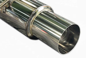 REINHARD E TYPE MUFFLER STAINLESS EXHAUST FOR TOYOTA MARK II CHASER CRESTA JZX100 GX100 1JZ-GE 1G-FE RTE1433