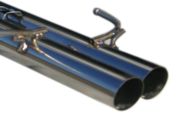REINHARD C TYPE MUFFLER STAINLESS EXHAUST FOR TOYOTA MARK II CHASER CRESTA JZX81 GX81 1JZ-GE 1G-GE 1G-GZE RTC1337