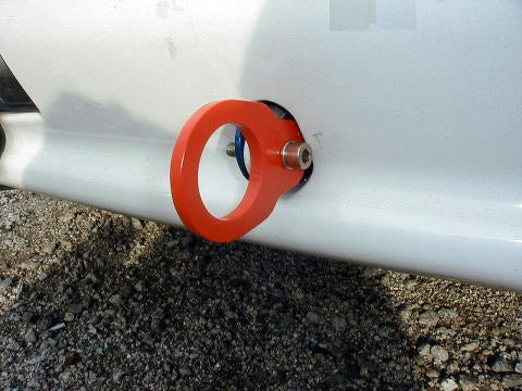 KAWAI WORKS RACING HOOK REAR FIXED TYPE FOR NISSAN SKYLINE GT-R BNR32 NS0410-RFR-99