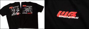 WORKS BELL T-SHIRT RAPFIX GTC BLACK S WB-00040