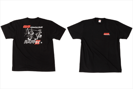 WORKS BELL T-SHIRT RAPFIX II BLACK S WB-00033