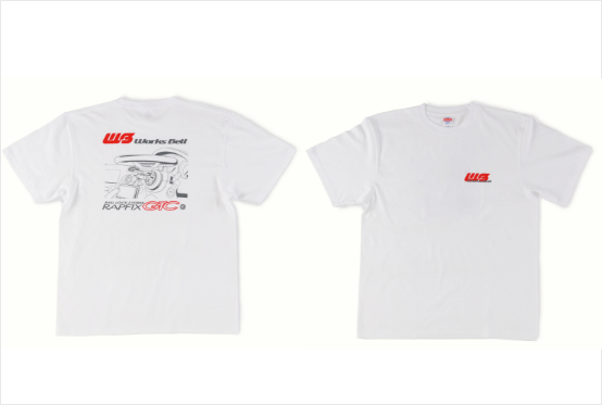 WORKS BELL T-SHIRT RAPFIX GTC WHITE S WB-00039