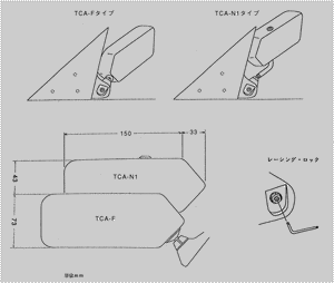 CRAFT SQUARE TOURING COMPETITION MIRROR TRIANGULAR CORNER MOUNT FOR TOYOTA GR YARIS GXPA16 TCA-F-GXPA16
